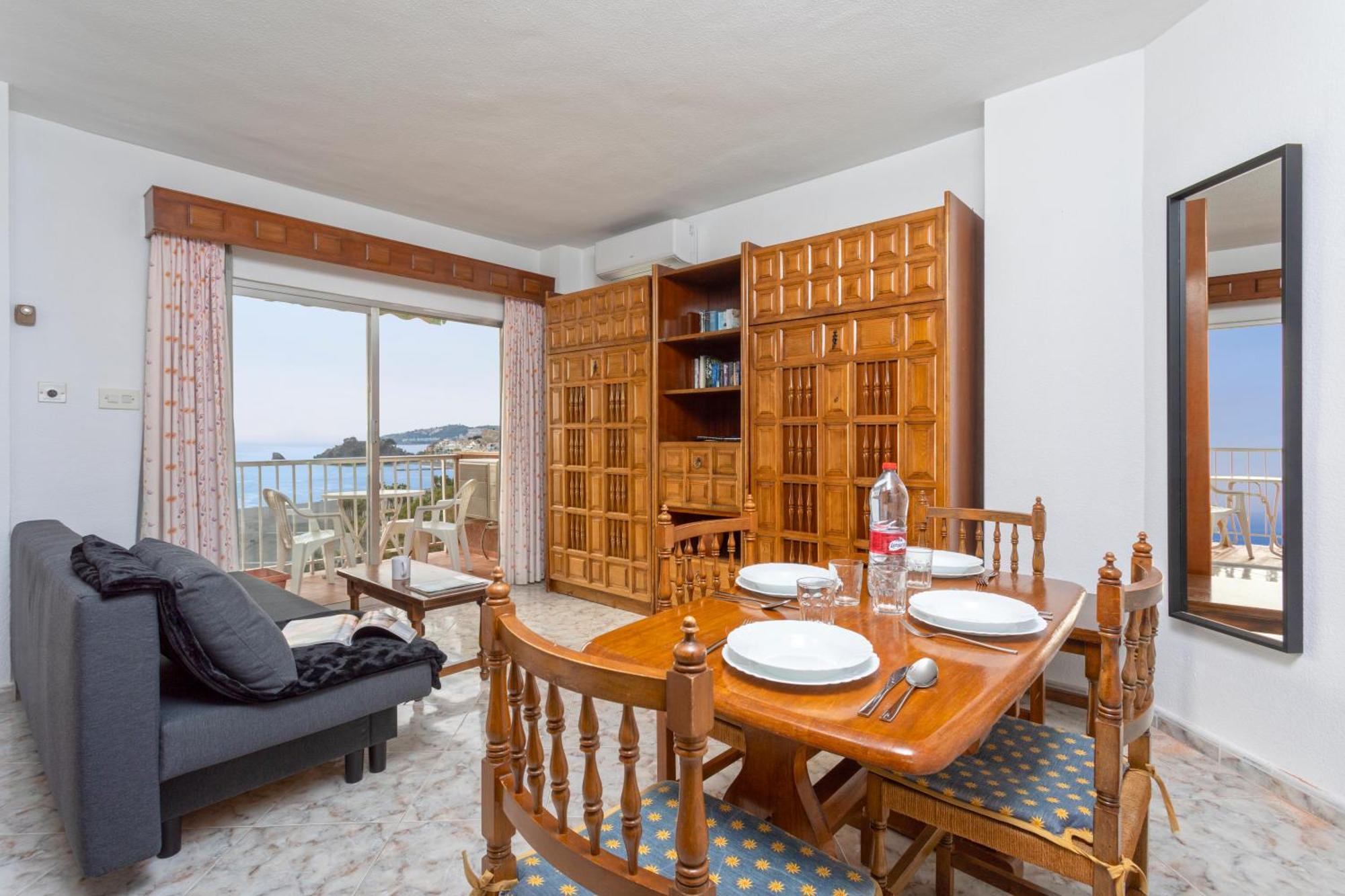 1004 - Beachfront Apartment On El Paseo, 4 Pers - Air Conditionning - Wi-Fi - Smart Tv Almunecar Exterior photo